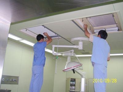 我司為廣州市紅十字會醫院手術室ICU初中高效空氣過濾器更換項目取得圓滿成功